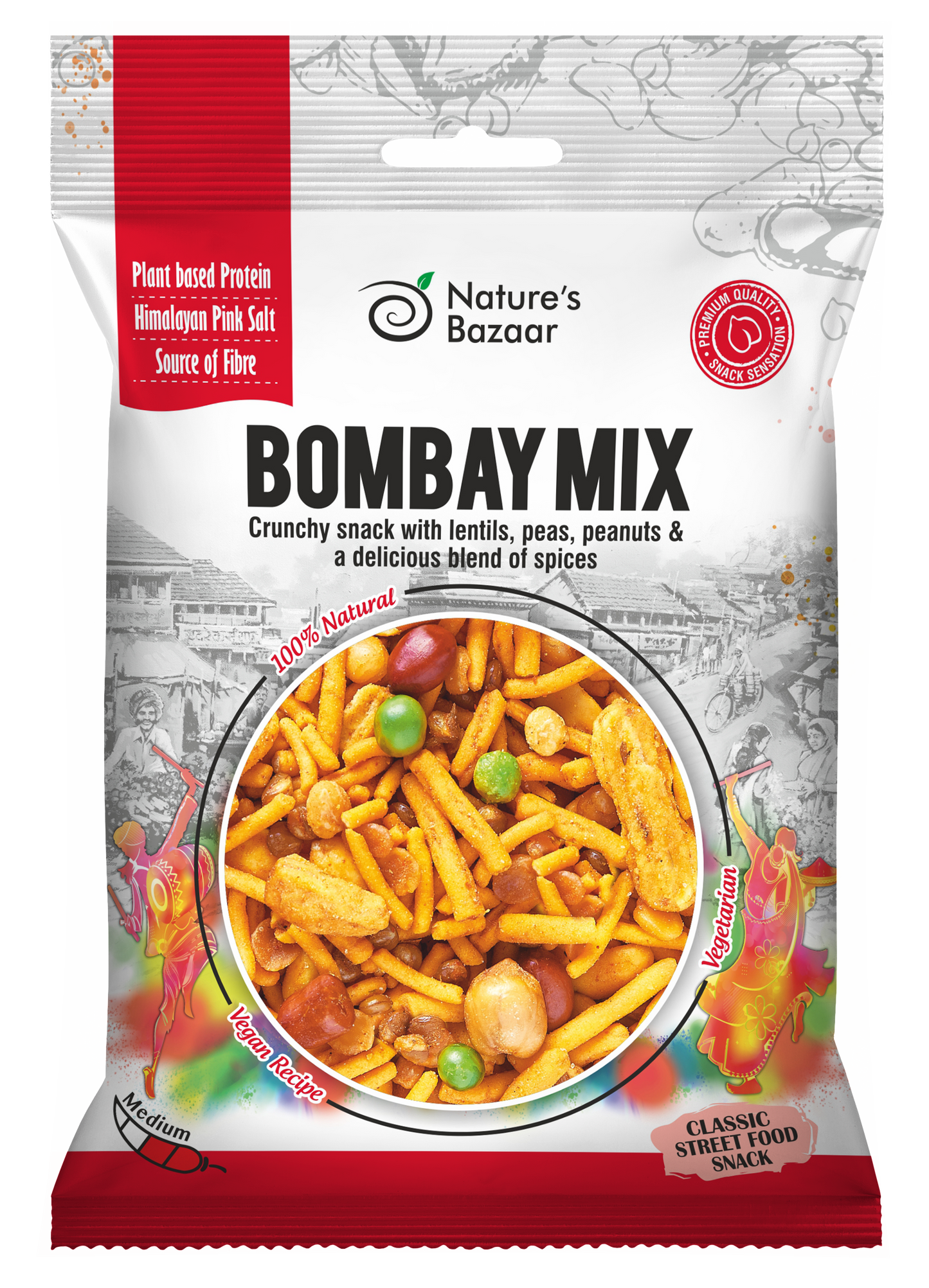 Bombay Mix 12PKTS of 200g & 15PKTS of 60g
