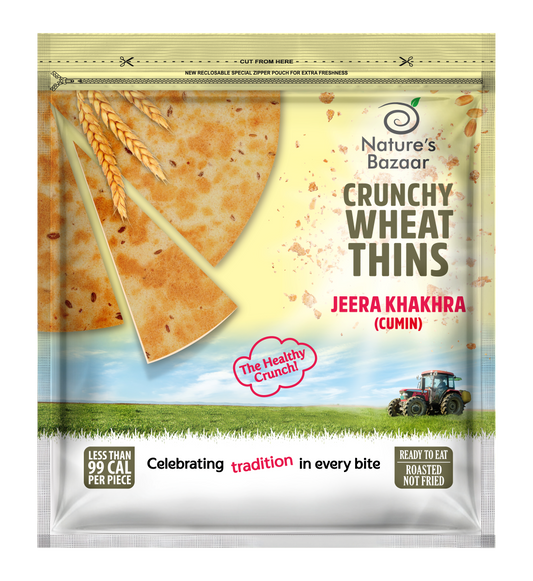Jeera Khakhra 3PKTS of 180g