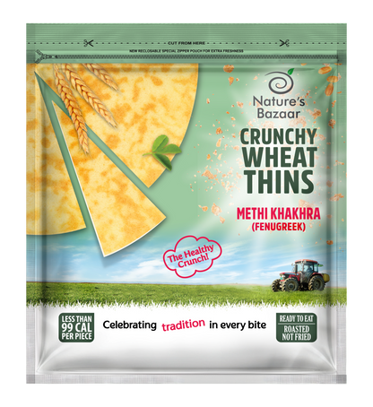 Methi Khakhra 3PKTS of 180g