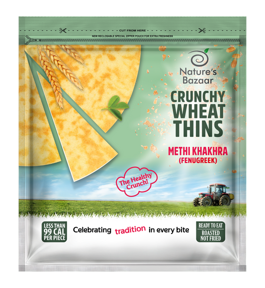 Methi Khakhra 3PKTS of 180g