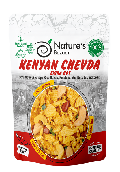 Extra hot Kenyan Chevda 15PKTS of 200g