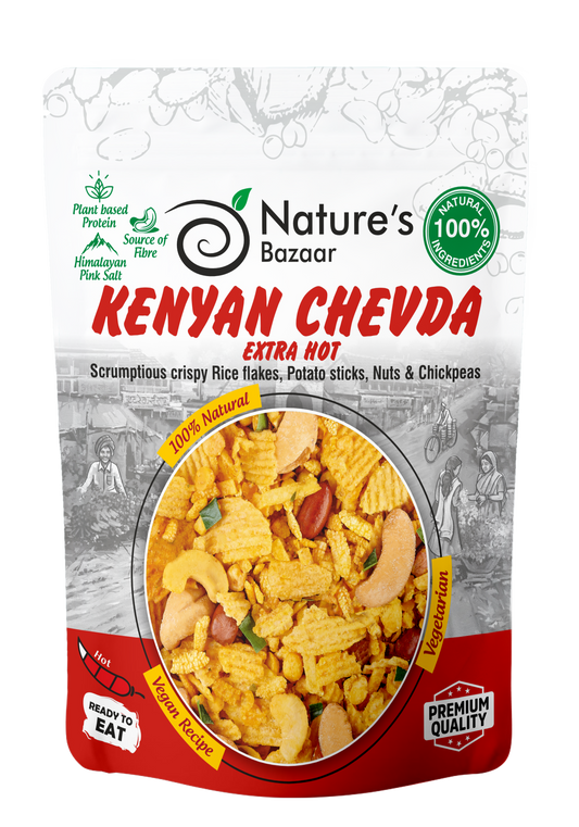 Extra hot Kenyan Chevda 15PKTS of 200g