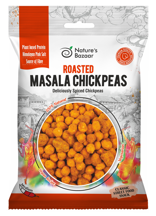 Roasted masala chickpeas